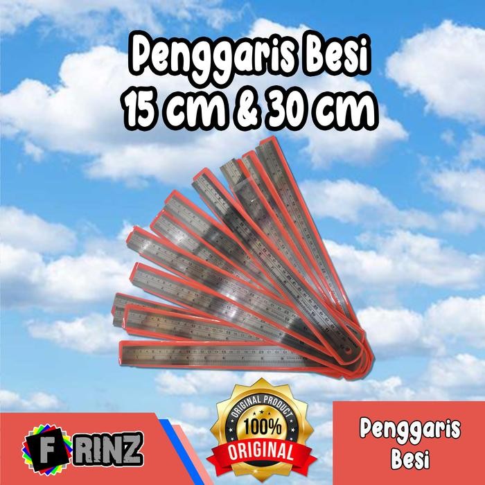 

ATK ~ Penggaris Besi 30 cm dan 15 cm Stainless Steel