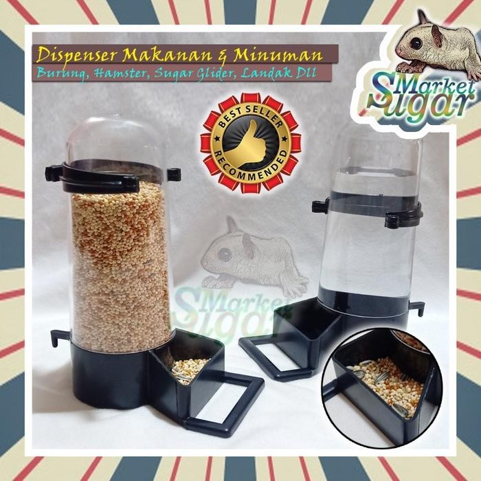 

DISPENSER MAKANAN DAN MINUMAN HEWAN/TEMPAT MAKANAN DAN MINUMAN HEWAN