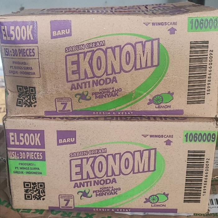 sabun Ekonomi cream 1 dus (30pcs) kemasan 2000