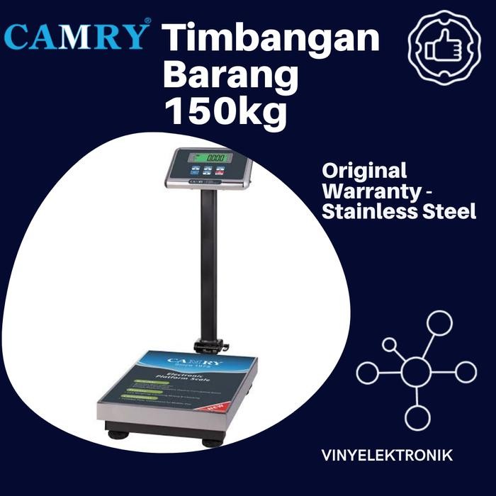 TIMBANGAN BARANG DIGITAL 150KG DUDUK / TIMBANGAN LANTAI CAMRY 150 KG BERKUALITAS