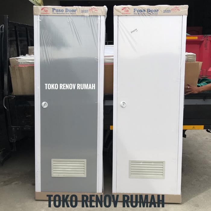 Pintu Kamar Mandi Pvc Kusen Tebal (Kualitas Premium) Pintu Pvc