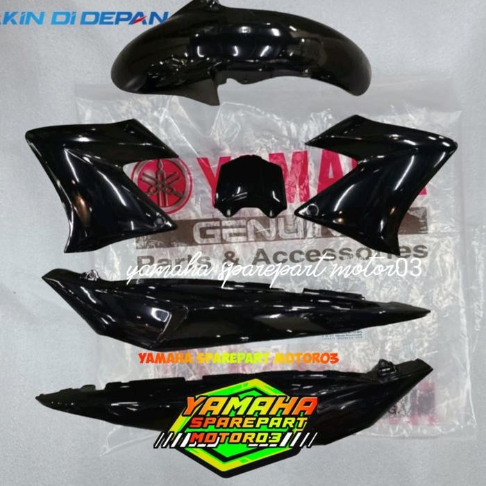Cover body halus vixion old Hitam orginal