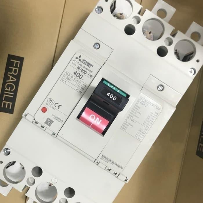 TERBARU MCCB NFB Mitsubishi NF400-CW 3P 400A