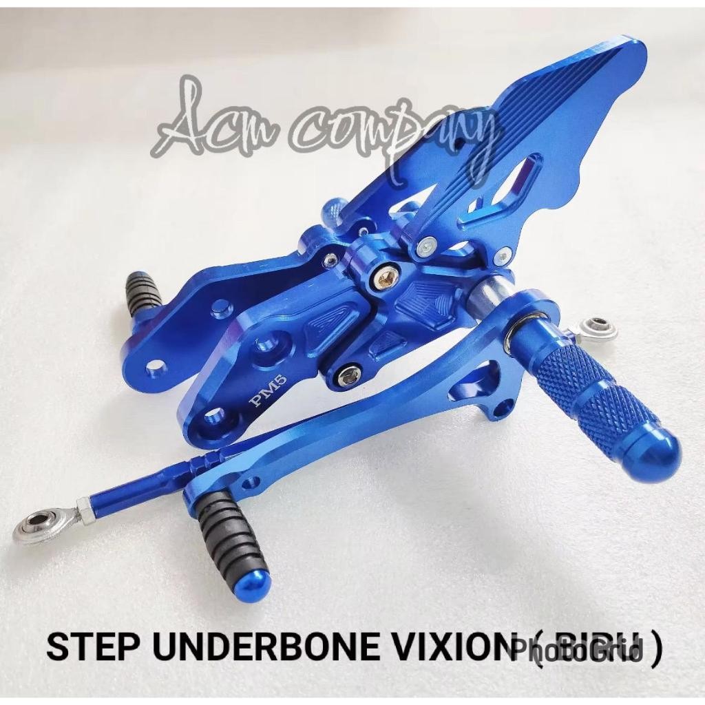 Underbone Underbon Step FULL CNC PNP VIXION OLD NEW - XABRE - R15 V1 V2