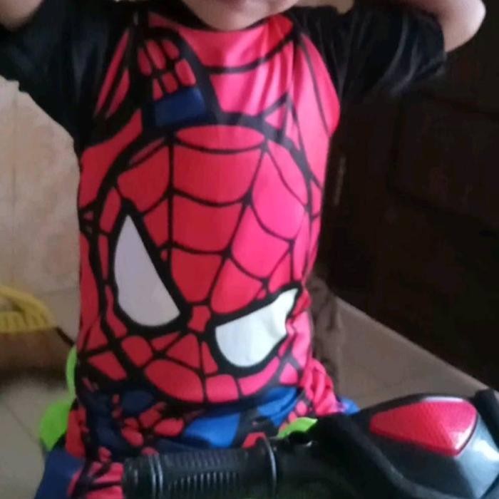 Spiderman Baju Renang Anak Laki Laki Bayi Balita Umur 1 2 3 10 Tahun