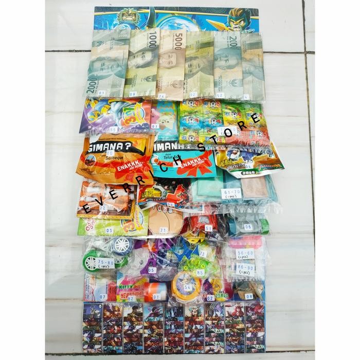 ASLI lotre mainan anak semua dapat hadiah