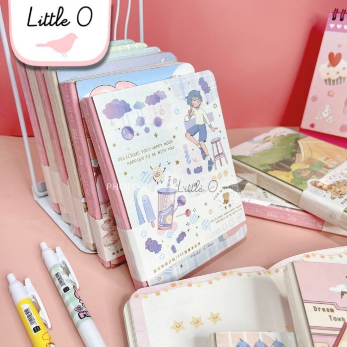 

Gilang_Store Do Hee Journal Notebook A6 Buku Catatan Buku Tulis Memo Hardcover