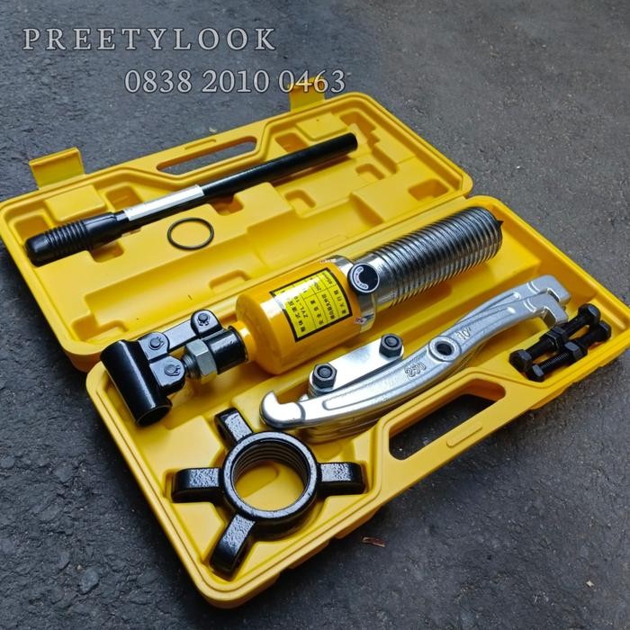 Banyak Dicari Treker Bearing Hydraulic 10 Ton Gear Puller Hidrolik Bering Kaki 3