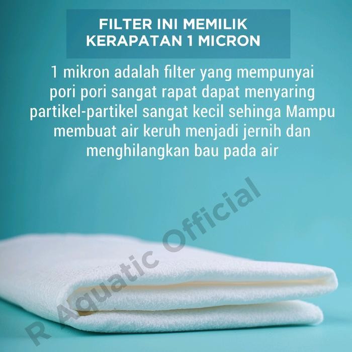 JTTOP" FILTER KERAN AIR KAIN SARINGAN PENJERNIH AIR 1 MICRON WATER PURIFIER
