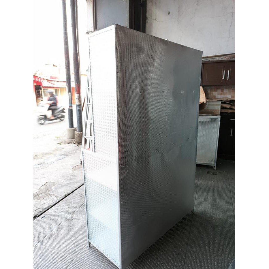 JTTOP" RAK PIRING/LEMARI PIRING/RAK MAGIC COM/RAK KOMPOR/RAK PIRING ALUMINIUM