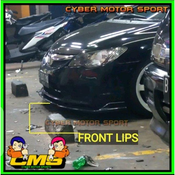 Lips Bumper Depan Civic Fd. Front Lips Bumper Civic Fd. Winglet Civic