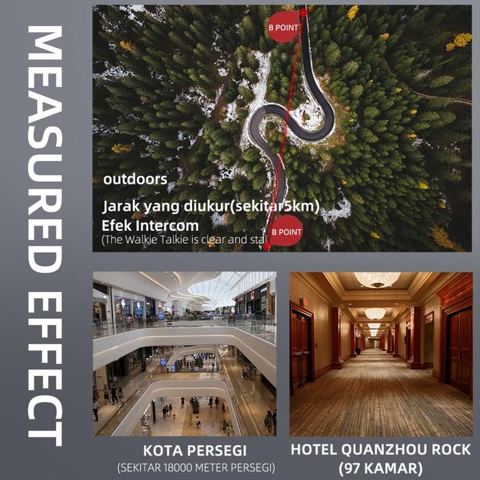 JTTOP" HT JARAK JAUH 10KM HT UHF KSUN TKB COPY/DECODE FREQUENCY WALKIE TALKIE