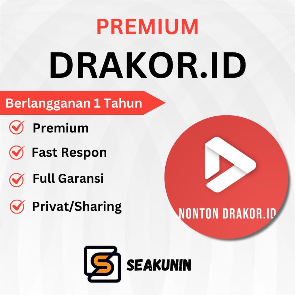 Drakor ID Premium 1 Tahun Bergaransi