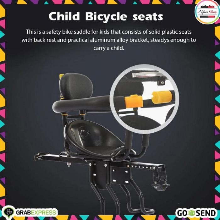 Boncengan Depan Sepeda Kursi Boncengan Anak Lipat Kursi Anak
