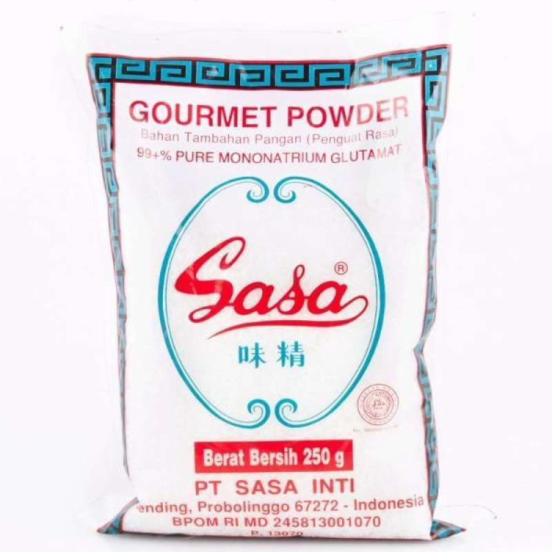 

Konter Makanan Micin Sasa Penyedap Rasa [250Gr/Pcs]