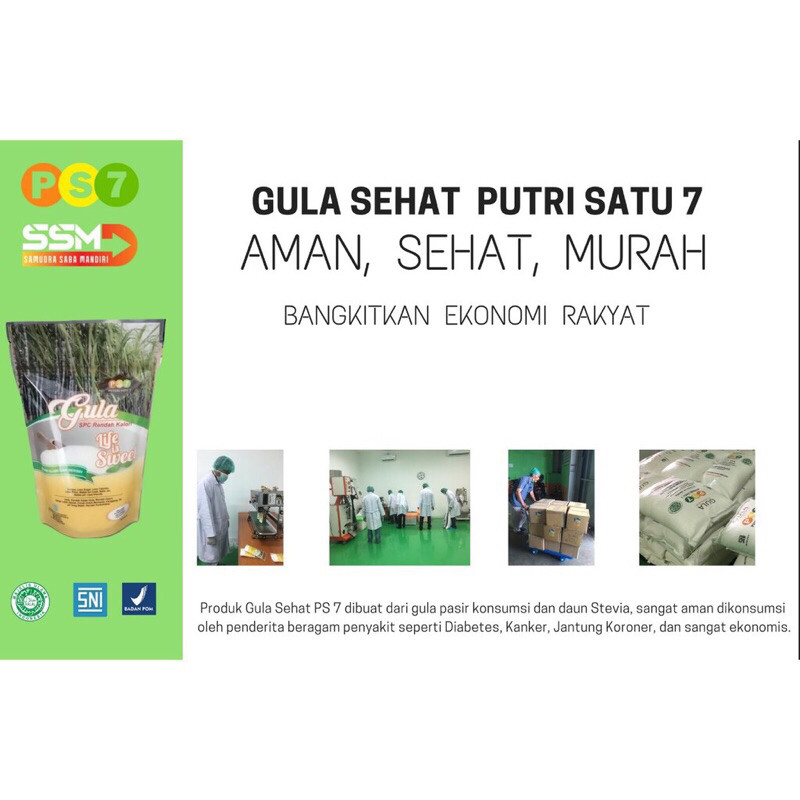 

Sensasi Lezat Gula Stevia / Gula Sehat / Gula Rendah Kalori / Gula Diet / Gula