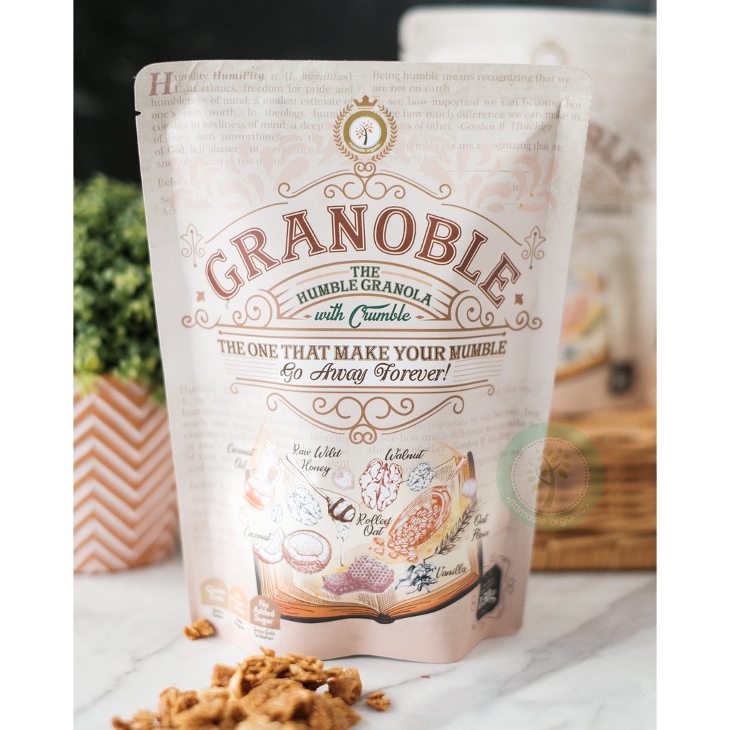 

Konter Makanan Granoble - The Humble Granola With Crumble 150Gr