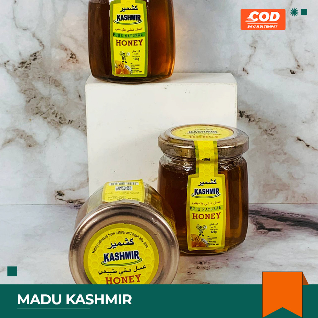 

Sensasi Lezat Madu Kashmir 125Gr Pure Natural Honey 100% Original Murni 1Pcs