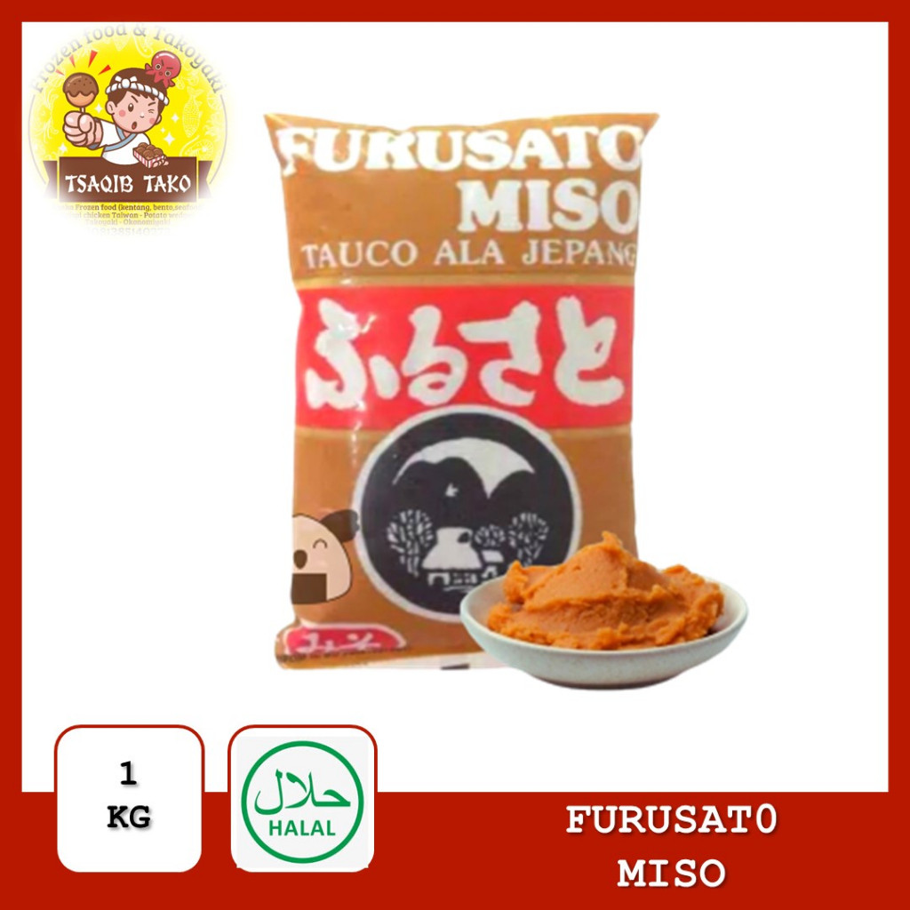 

Konter Makanan Furusato Miso 1Kg Halal Tauco Jepang Shiro Miso