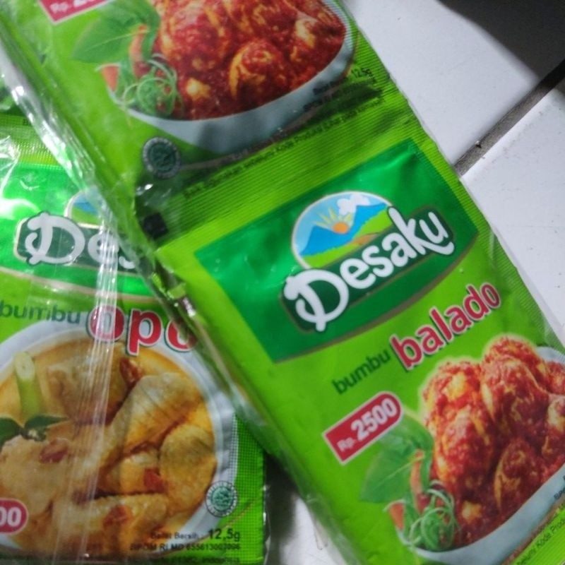 

Sensasi Lezat Desaku Bumbu Balado Bubuk [10'S / Renceng]