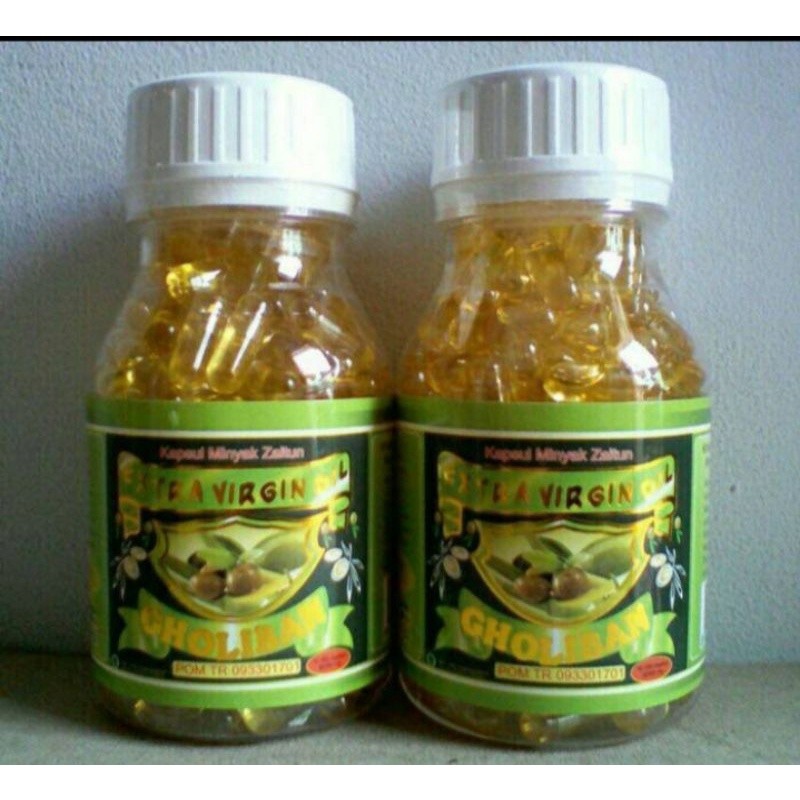 

Konter Makanan Minyak Zaitun Gholiban 200 Kapsul