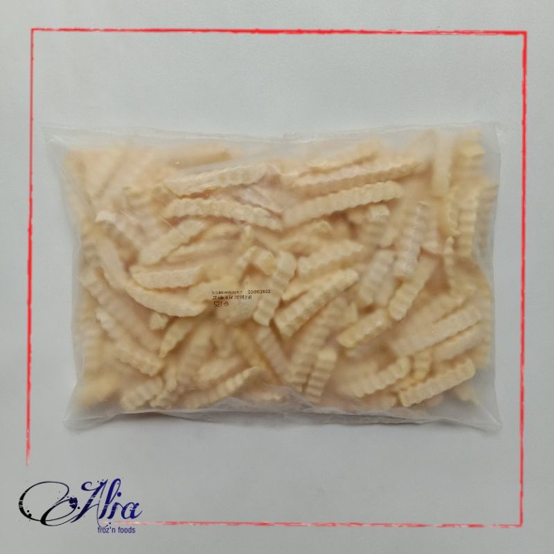 

Konter Makanan Kentang Cringkelcut Polos 1Kg