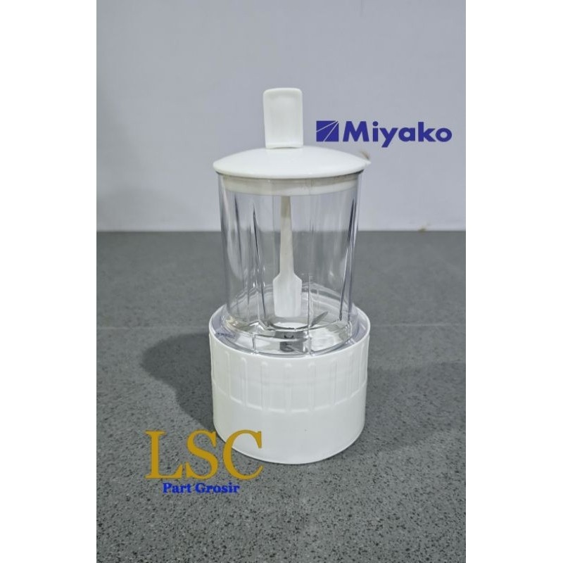 Choper Set Bumbu Kering Miyako 101 102 Putih Gelas Blender Pisau Gilingan copel plastik