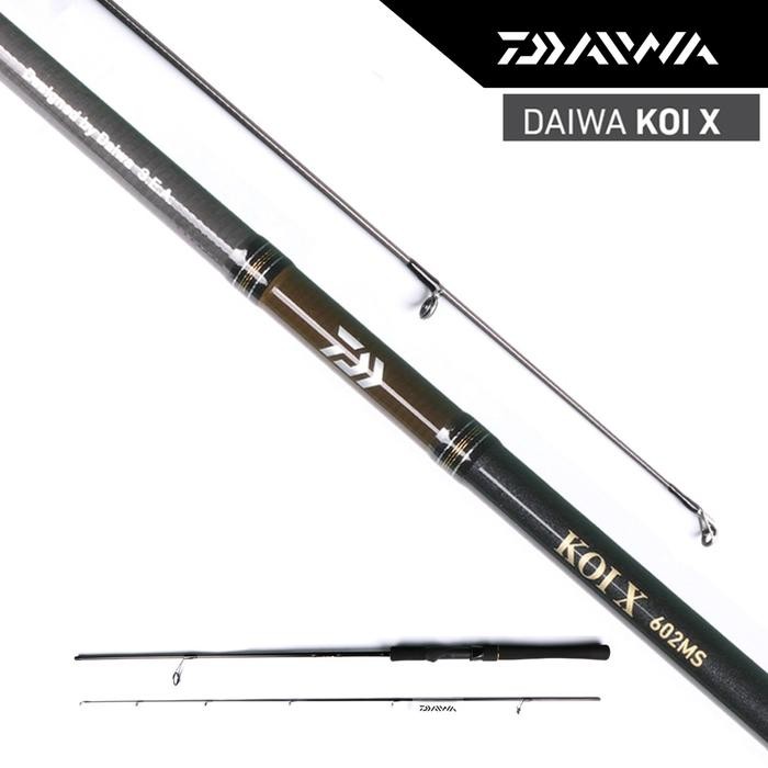 Joran Spinning DAIWA KOI X 602MS 602MHS Harian Ikan Mas galapung Galatama Mancing Reel