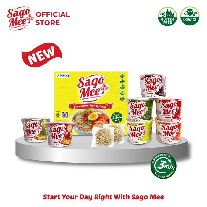 

Best Seller Sago Mee Gluten Free Mie Instan Cup Kuah Rasa Soto Pedas 70G (1 Karton Isi 24)