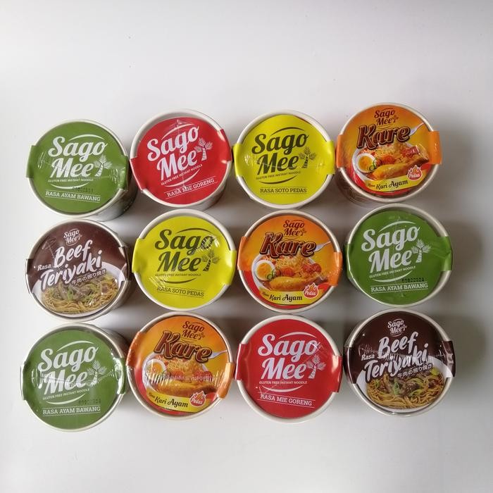 

Ready Sago Mee Paket Dus 12 Cup Mix/Pilih Rasa Mie Instan Sehat Enak