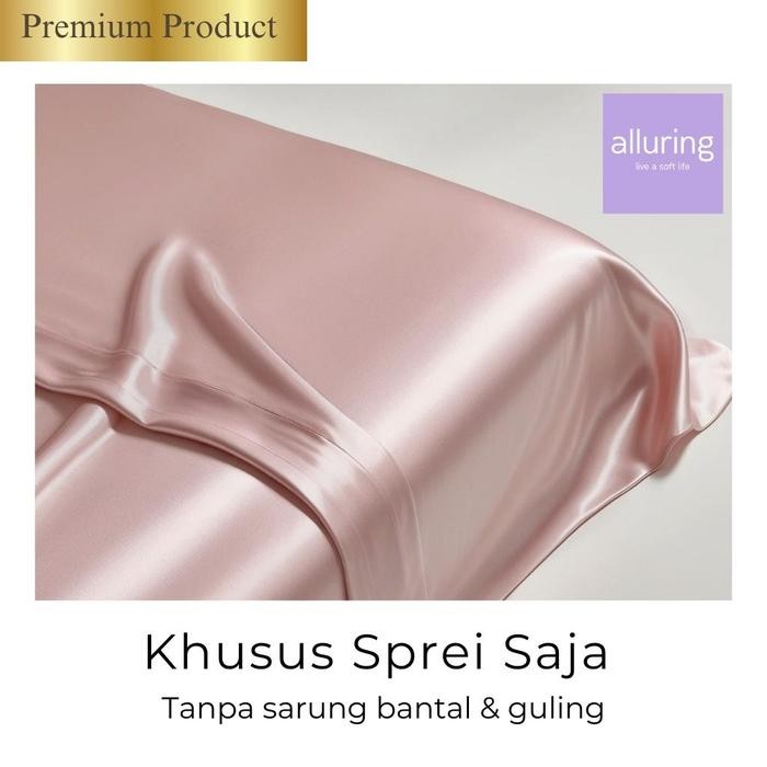 Sprei Satin Silk PREMIUM Original Satin Silk - Sprei Saja