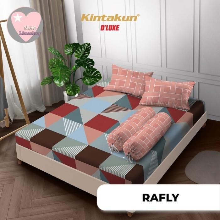 Sprei Kintakun DELUXE Extra King SIZE 200x200x30.cm