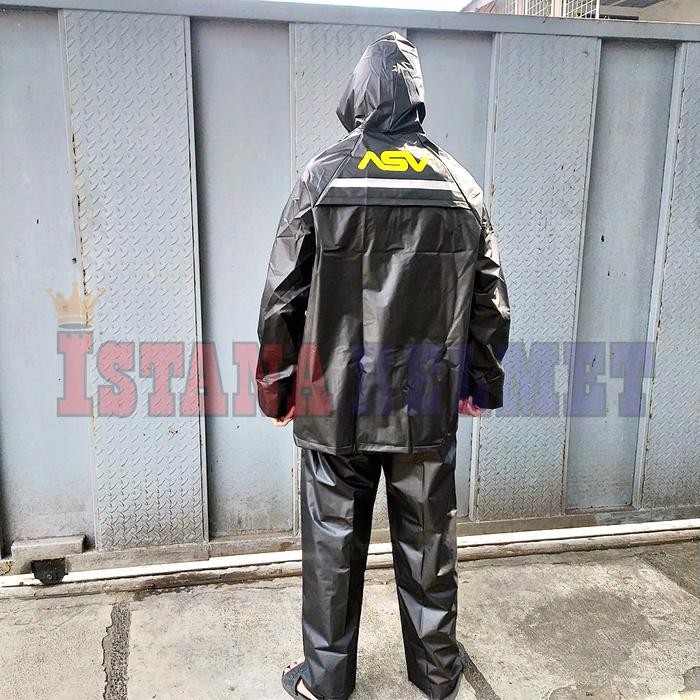 JAS HUJAN ASV OSAKA SETELAN BLACK