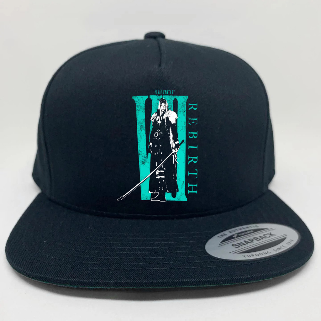 Topi snapback Gaming Final Fantasy VII Rebirth Sephiroth