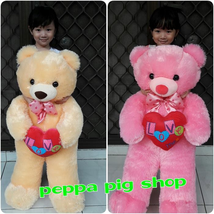 Boneka bear /teddy bear/beruang besar LOVE