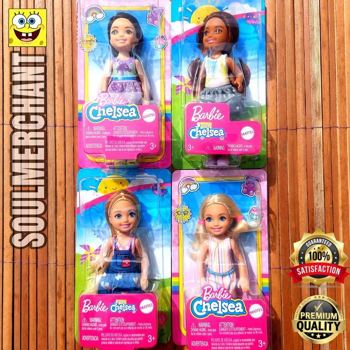 BONEKA BARBIE CLUB CHELSEA 2021 - MINI DOLLS STYLE ORIGINAL MATTEL