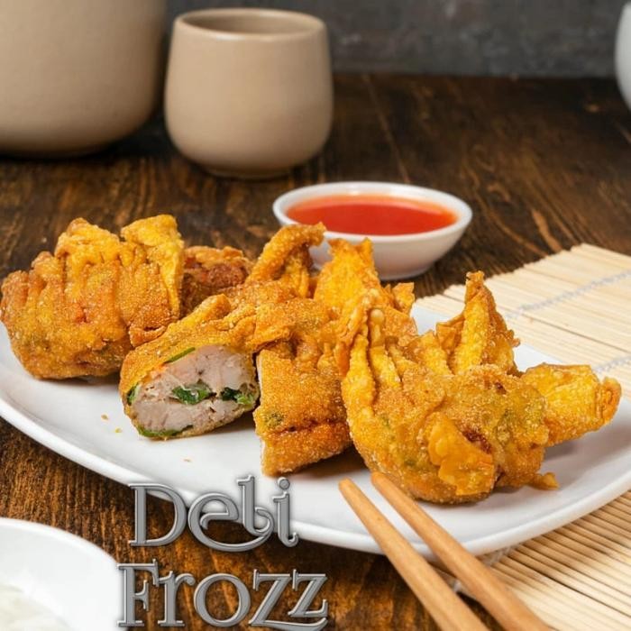 

Frozen Dimsum Pangsit Udang Goreng 12 Pcs New