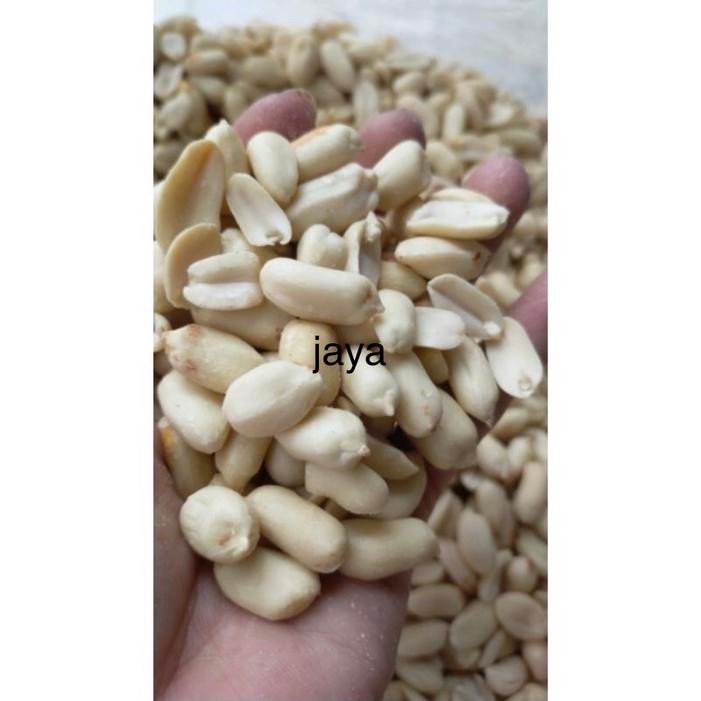

kacang tanah kupas bersih import 1kg jumbo sedang kecil New