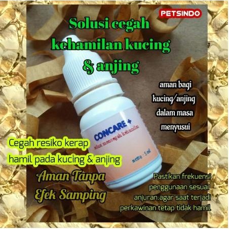 KB kucing / obat tetes mencegah kehamilan