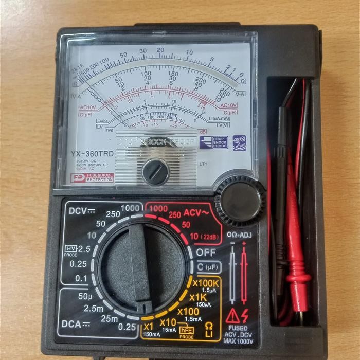 MULTITESTER AVOMETER ANALOG SANWAI YX-360 TRD *