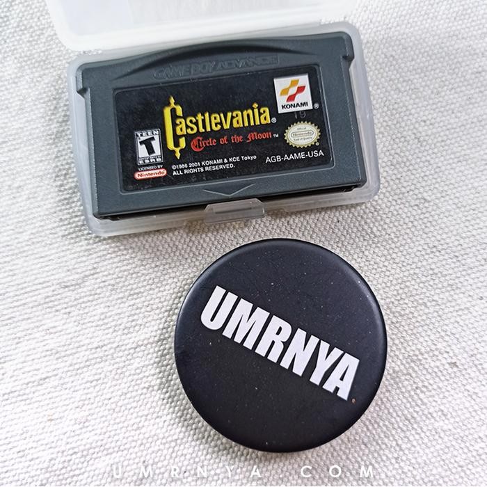 Kaset Original Castlevania Circle Of The Moon Nintendo Gameboy GBA SP