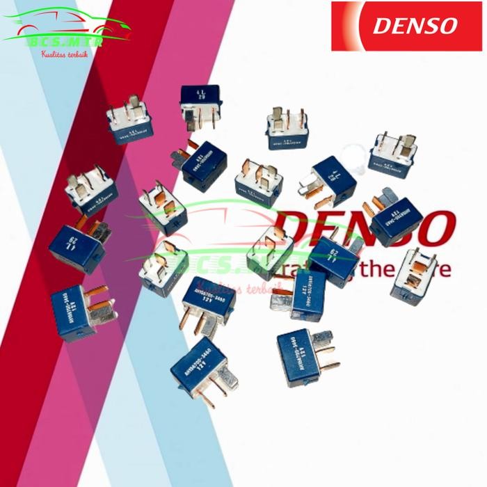 Buruan,. Relay Biru/Omron/Relay Ac 12V 4 Kaki Denso Thailand