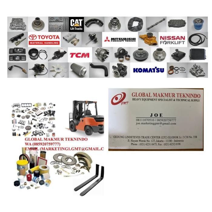 Masih Ada. Repair Kit Forklift Tcm Pn: Ck2-61707-02314