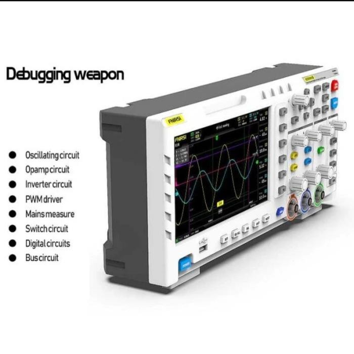 OSCILLOSCOPE DIGITAL OSCILLOSCOPE 100MHZ DSO FNIRSI 1014D BEST SELLER