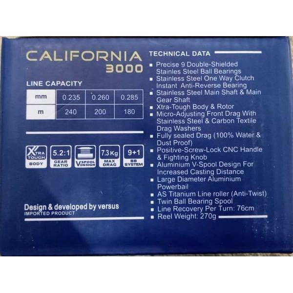 Galma Reel Alat Pancing Versus California 3 Ril Rell Berkualitas
