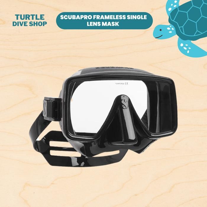 Scubapro Frameless Single Lens Mask Scuba Diving - Masker Selam