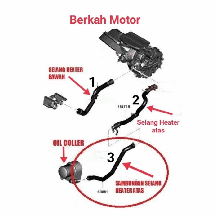 SELANG HEATER FORD FIESTA HOSE HEATER FORD FIESTA BEST SELLER