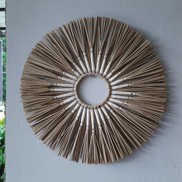 (Allthebest) Walldecor Mendong Dengan Makrame.
