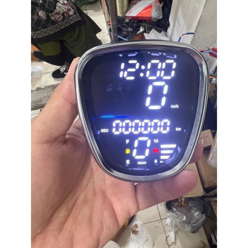 S - end Spidometer Odometer Spidometer Spido Spedo Honda Cub C70 C50 C90 Digital Full Ulung