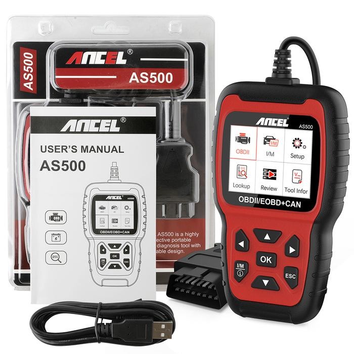 Grosir Ancel As500 Obd2 Scanner Pembaruan Gratis Untuk Toyota Isuzu Ford Bmw